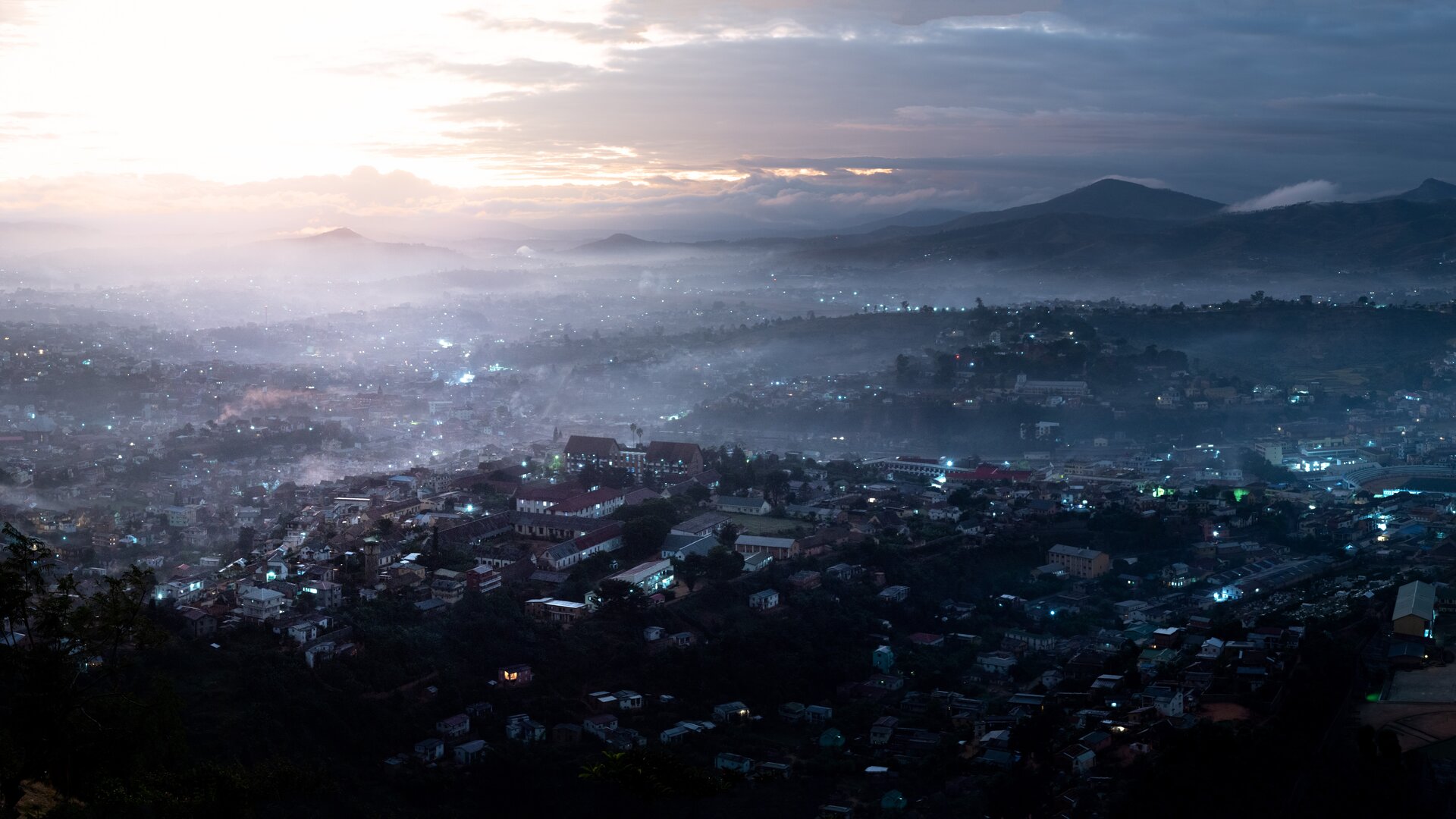 Sonnenaufgang Fianarantsoa
