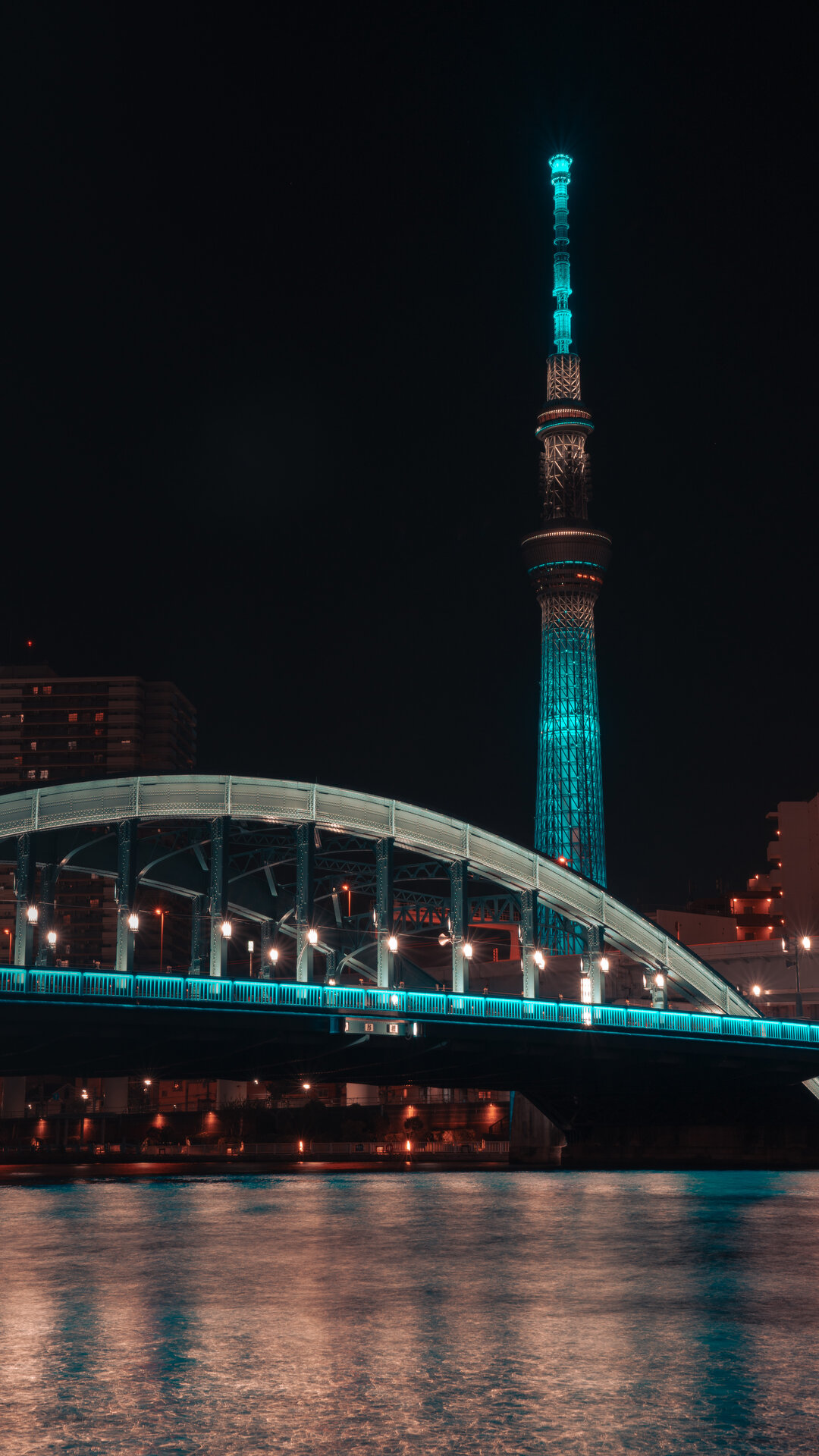 Tokyo Skytree bei Nacht